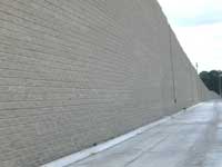CSX Retaining Wall