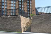 High Pointe Commons Retaining Wall