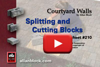 Splitting and cutting blocks