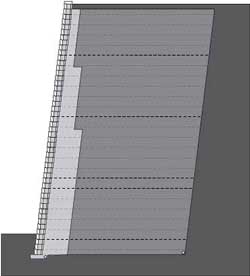 Variable Wall Rock Thickness