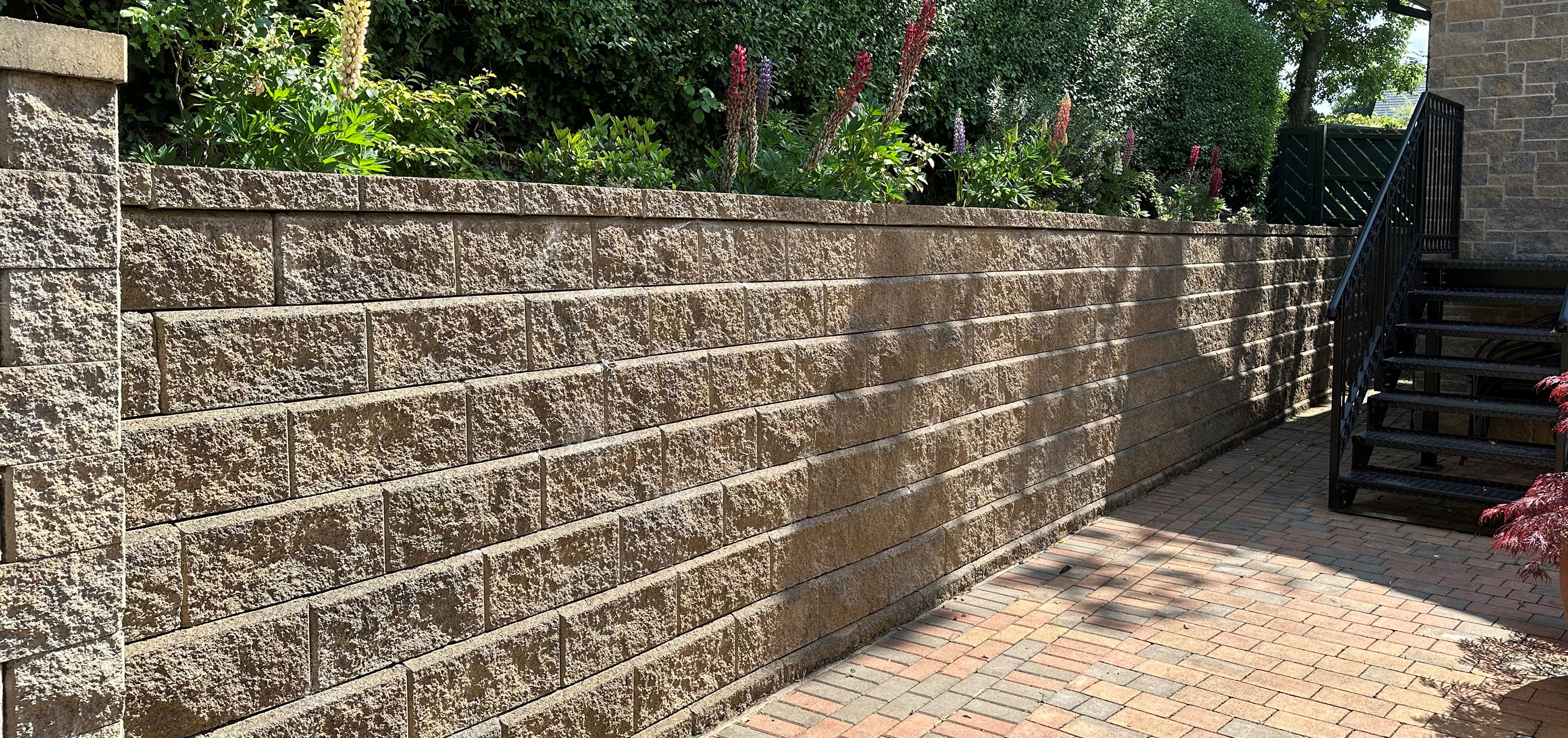 Allan Block Retaining Wall Projects and Applications