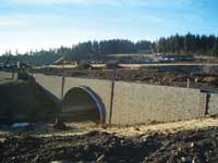 Retaining Wall Bridge Chepstow Project
