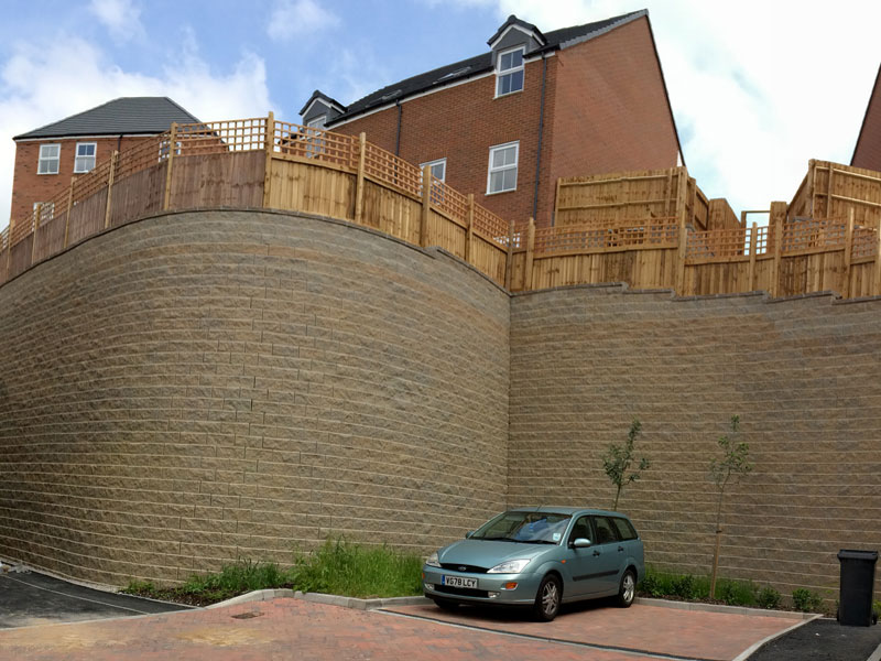 curved wall
