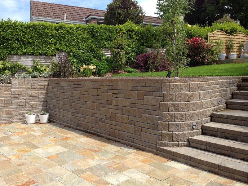 Retaining Wall stairs