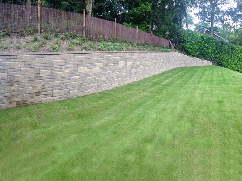 Retaining Wall slope