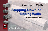 Stepping Down or Ending Walls