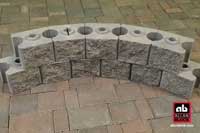 How to Build a Curved Patio Wall