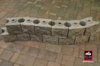 How to Build Serpentine Patio Walls